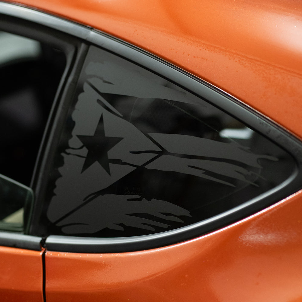 Puerto Rico Window Decal, fits 86, BRZ, and FR-S