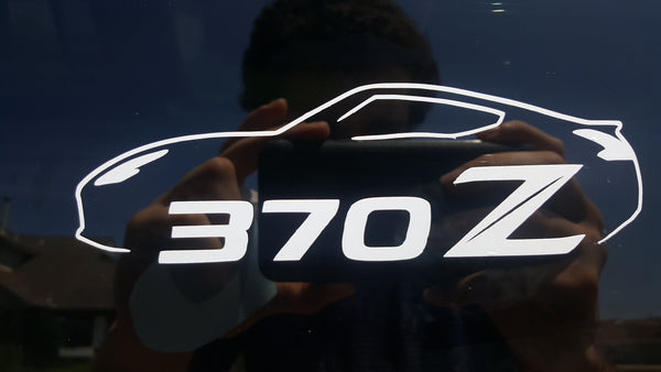 Nissan 370Z bodyline decal sticker vinyl