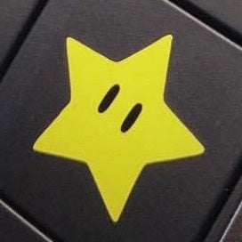 Star - Universal button decal
