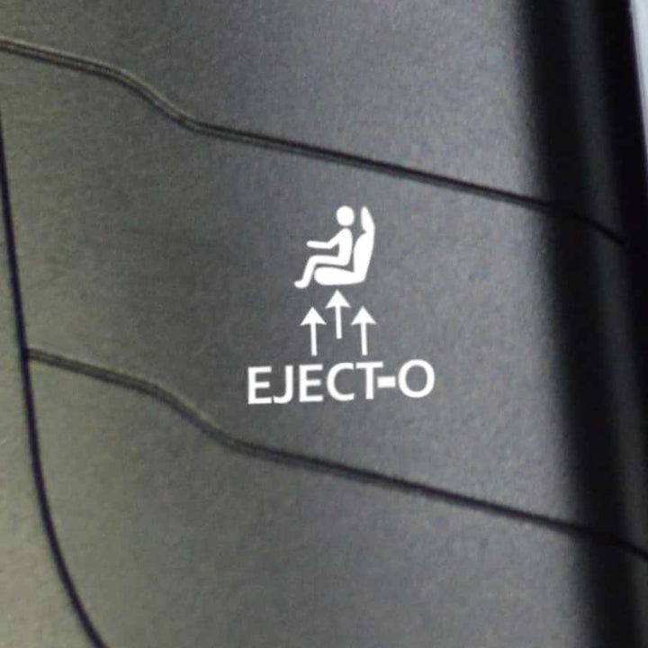 eject-o ejecto eject button decal sticker for Porsche 911 macan gt3 rs gt2 rs cayenne panamera boxster cayman 718 gt4