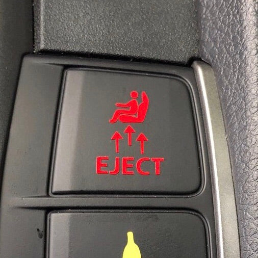 eject seat ejecto seato cuz decal sticker for Honda Civic