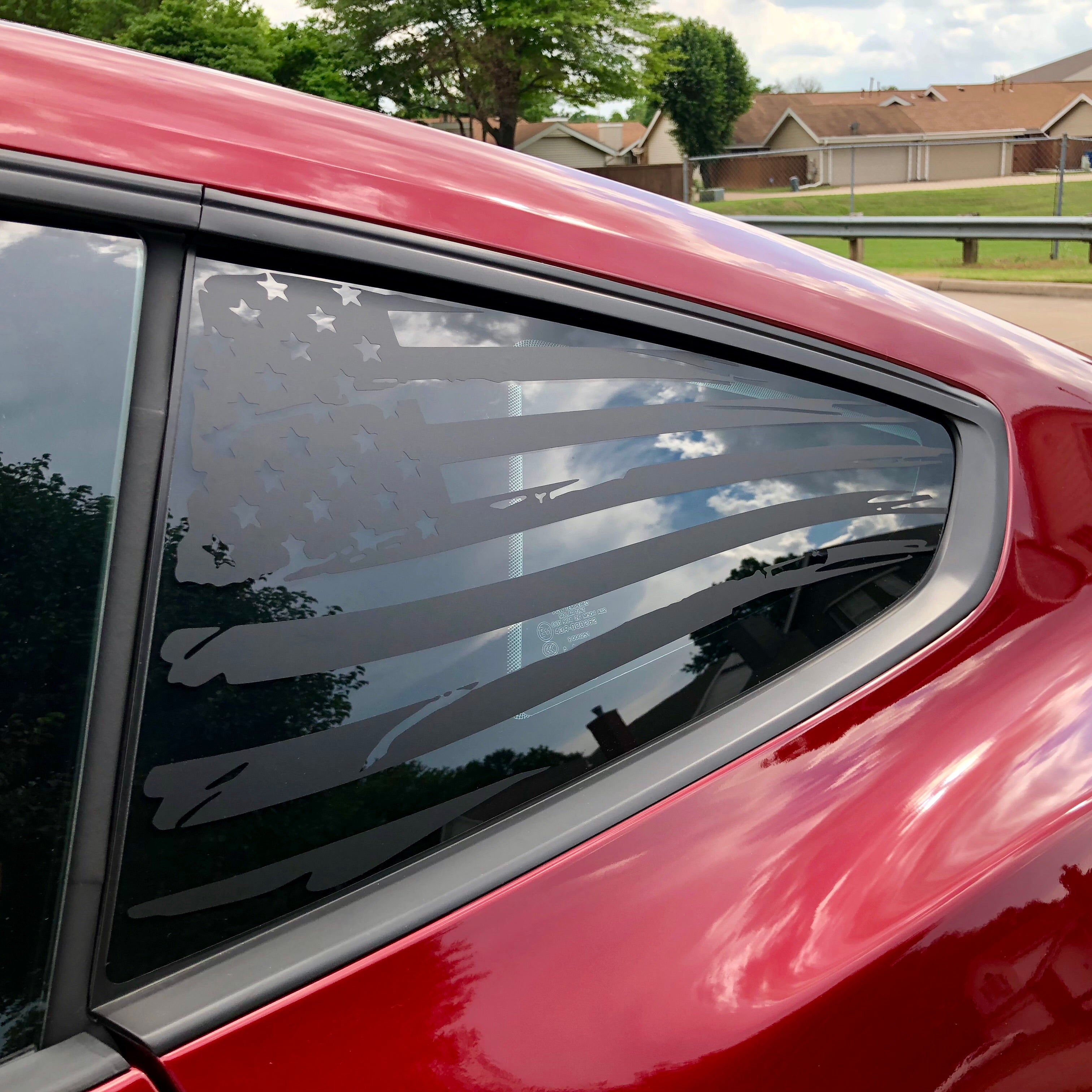2015+ Mustang: American Flag decal