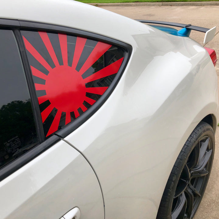 Sun Rising Vinyl Rising Sun Window Vinyl decal for 86, BRZ, FRS, and GT86 – Everything ...