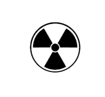 Radioactive button decal for Civic